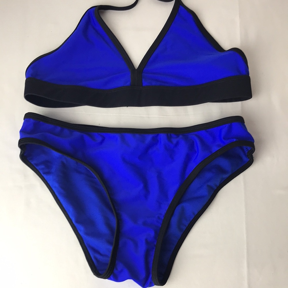 New look Blue bikini NWT Sz 12-13 yrs - Picture 2 of 8